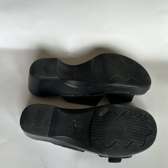 Dansko Double Buckles and Straps Platform Sandal slip on 40 9.5 - Picture 6 of 7